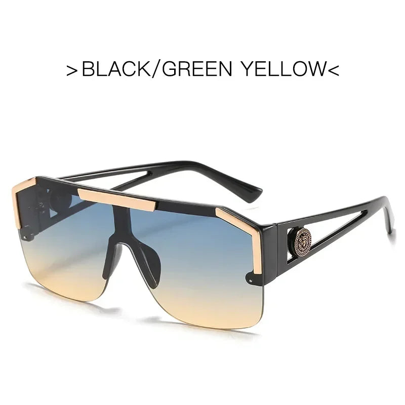 Ladies, Luxury Big Square Sunglasses, UV400