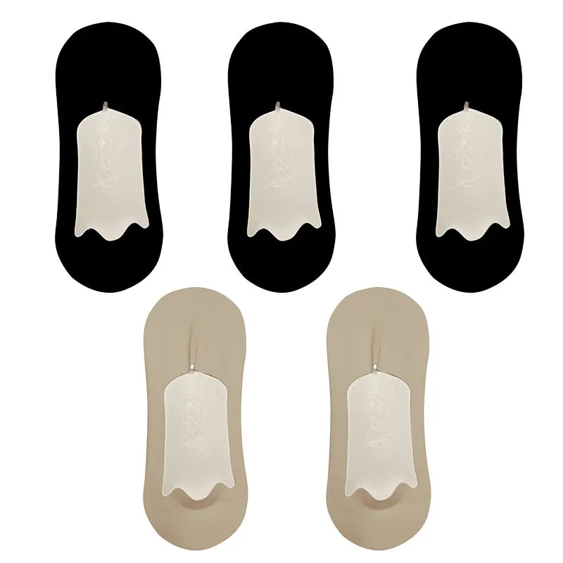 5 pairs Men's Socks Cotton Breathable Ultra-thin
