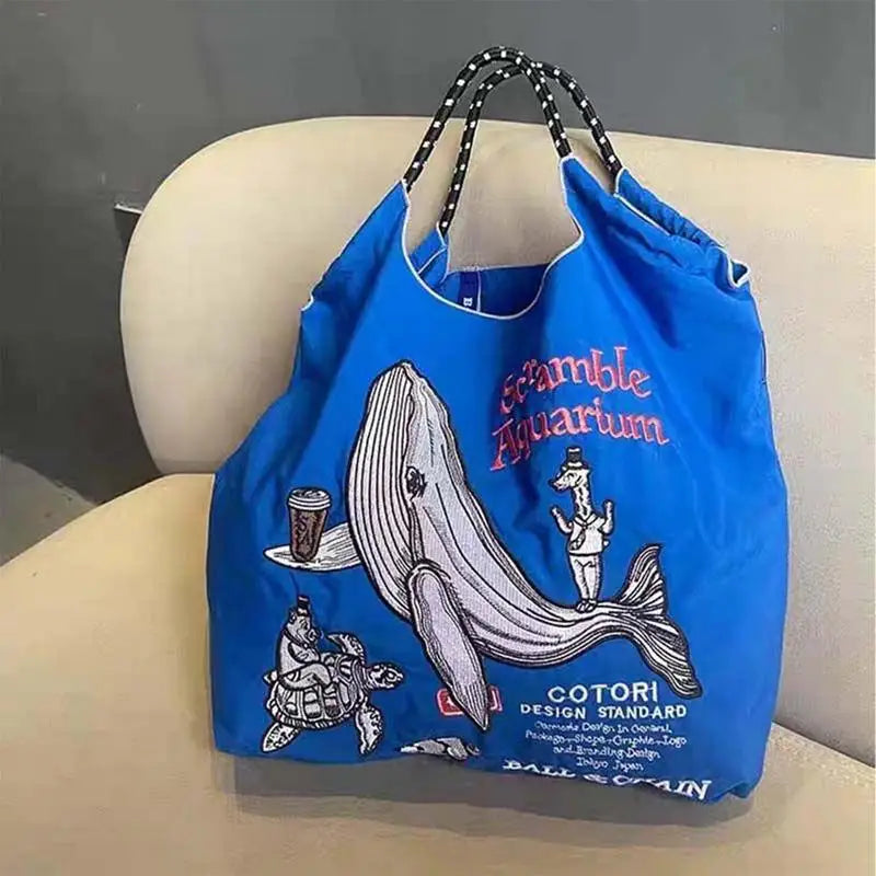 Women's Shoulder Bag Embroidered Casual Handbag