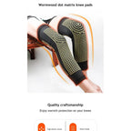 Extended Knee Brace, Latex Construction, Self-Heating