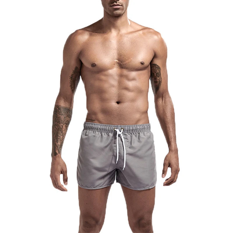 Men Swimming Trunks Short Quick-drying Sexy