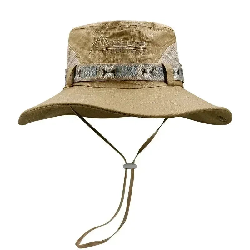 Men Hat, UV Protection, Safari, Hunting, Hiking, Fisherman