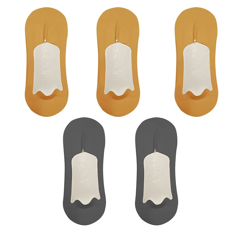 5 pairs Men's Socks Cotton Breathable Ultra-thin