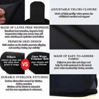 Waist Trimmer, Unisex, Sweat Band Waist, Wraps