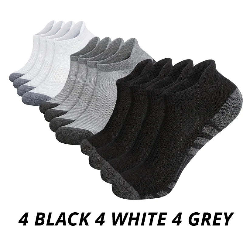 6/12 Pairs Men's Outdoor Gym Socks Football