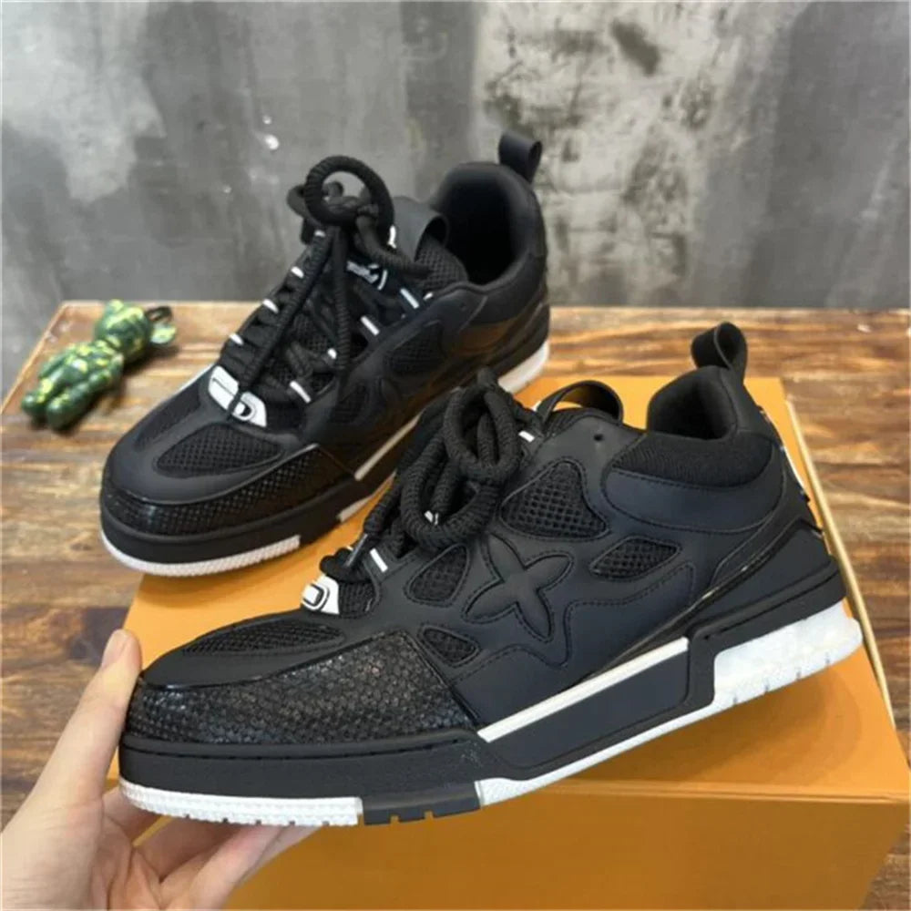Skate Sneakers Runner Shoe Outdoor Leather Unisex
