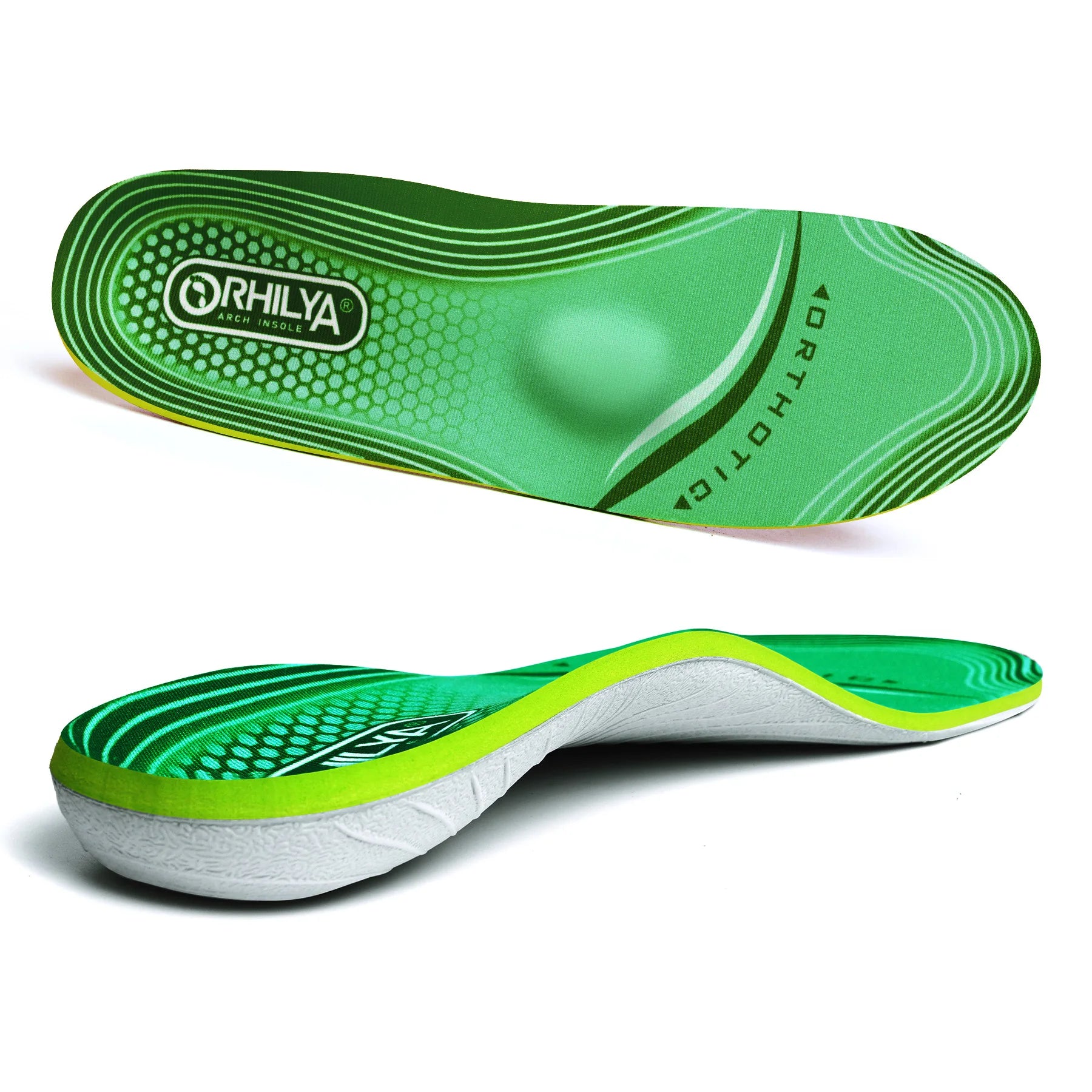 Orthopedic Insole, Flat Feet, High Arch Support, Unisex