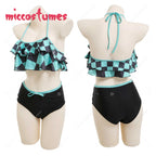 Cosplay, Swimsuit, Lace Up Bathing Suit, Cover Up