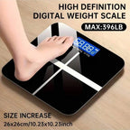 Multi-Function Body Fat & Weight Bathroom Scale, 390lbs.