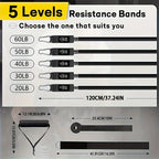Resistance Bands, Door Anchor, Legs Ankle Straps