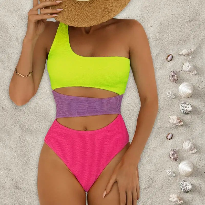 Cutout Swimsuits For Women Three-color