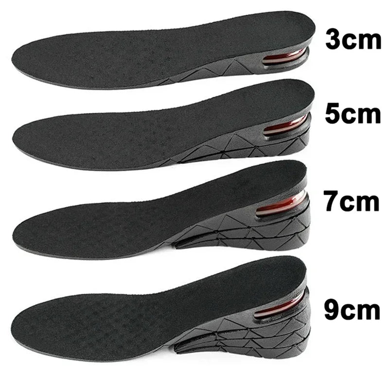 Unisex, 1 Pair Height Increase Insole, 3cm 5cm 7cm 9cm, Insoles, Air Shock Absorbing