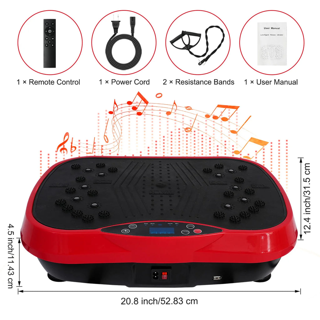 Vibration Plate Exercise Machine Portable Fat-Burning