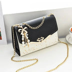 Ladies Leather Handbag Tassel Women