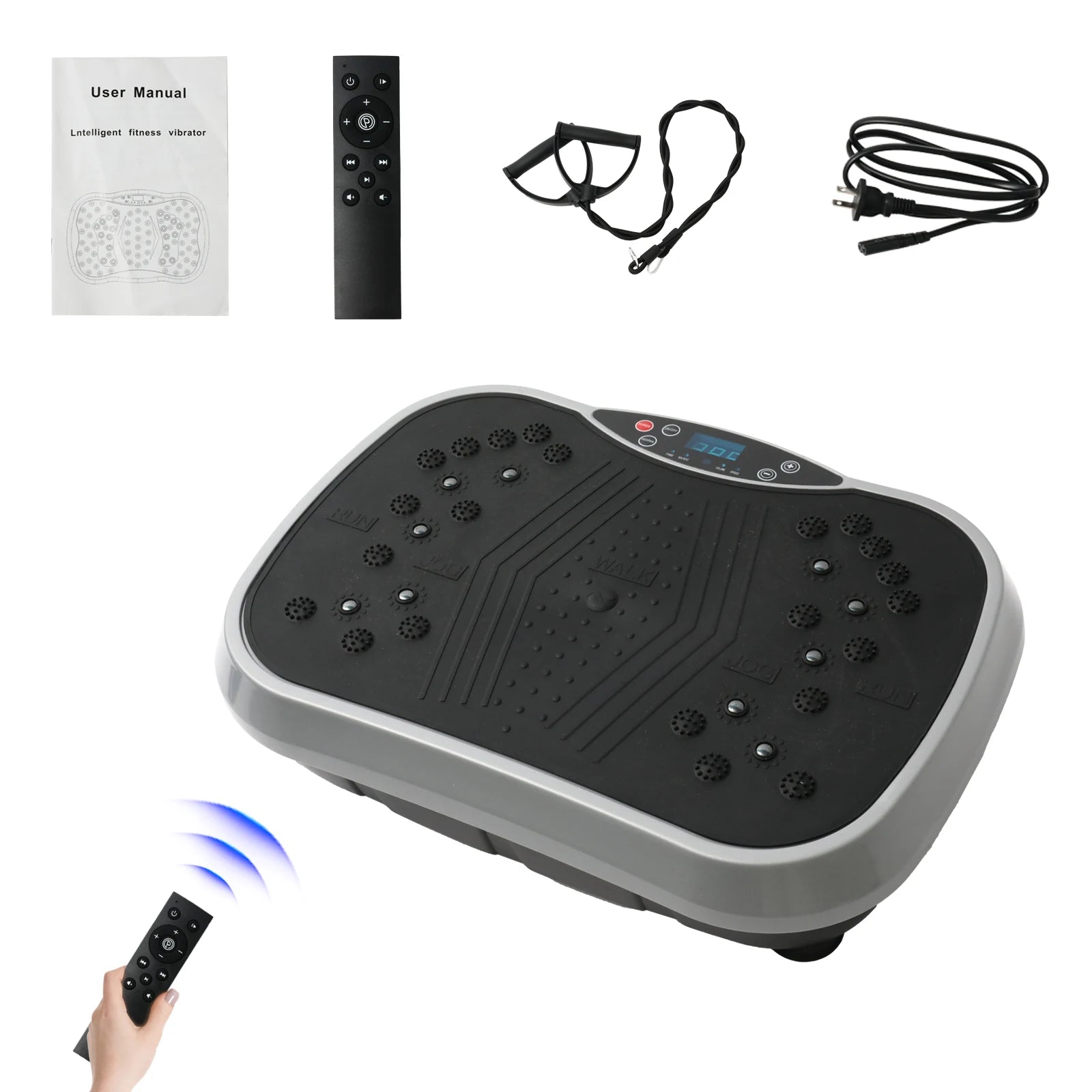 Vibration Plate Exercise Machine, Fat-Burning, Home