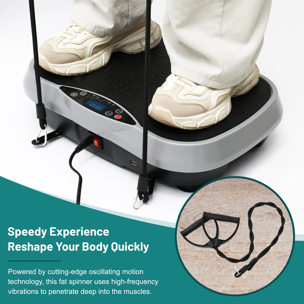 Vibration Plate Exercise Machine, Fat-Burning, Home
