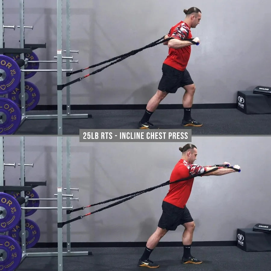 Resistance Bands - Set of 20 & 25lb Pairs