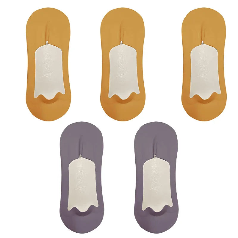 5 pairs Men's Socks Cotton Breathable Ultra-thin