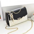 Ladies Leather Handbag Tassel Women