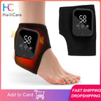 Ankle Massager, Hot Compress, Vibration, Foot Massager