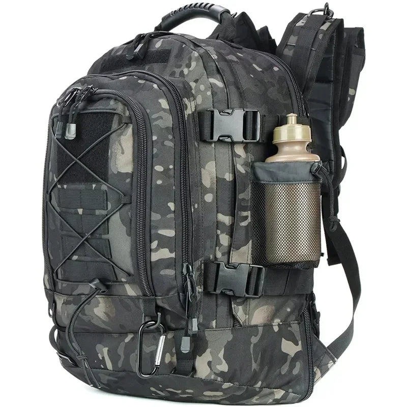 Extra Large 60L Backpack, Water Resistant Hiking, Travel