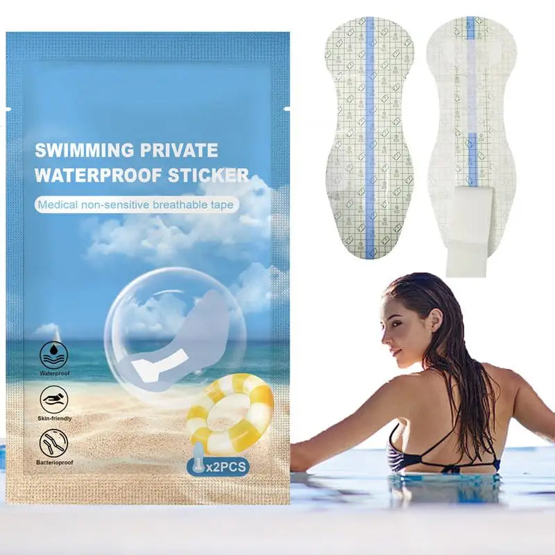 Women Waterproof Private Patches, Prevent Dirts ,Swimming