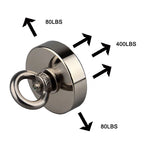 120KG/220KG /300KG/400KG/500KG, Magnet Large Neodymium N52 Magnets Magnet Strong Fishing