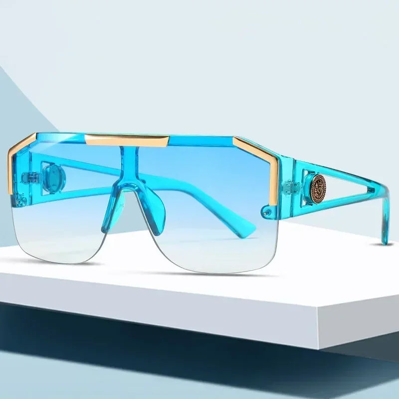 Ladies, Luxury Big Square Sunglasses, UV400