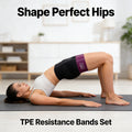 Resistance Bands Set, 5 Levels, Booty, Hip Legs
