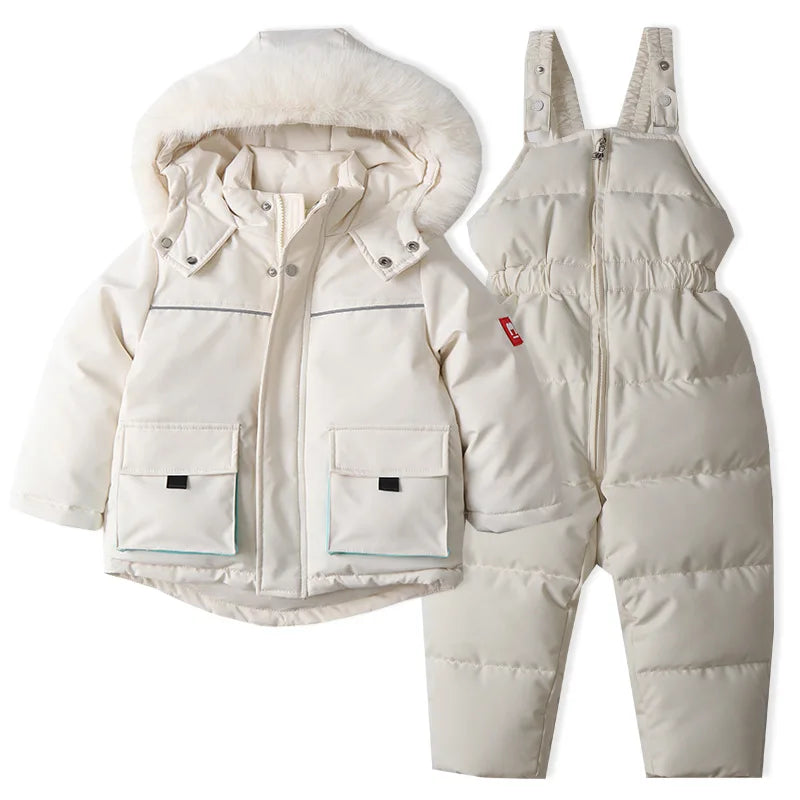 Ski Suit Windproof, Waterproof Down Jacket, Pants