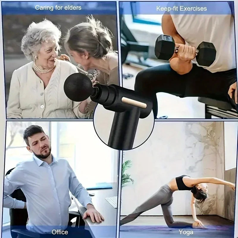Fascial, Muscle Relaxation, Mini Massage Gun, Vibration