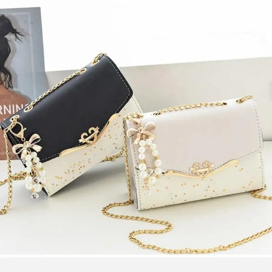 Ladies Leather Handbag Tassel Women