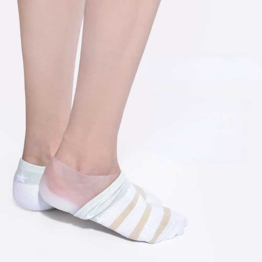 1Pair Invisible Height Increased Insole, Silicone, Unisex