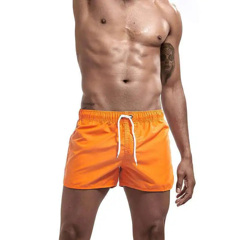 Men Swimming Trunks Short Quick-drying Sexy