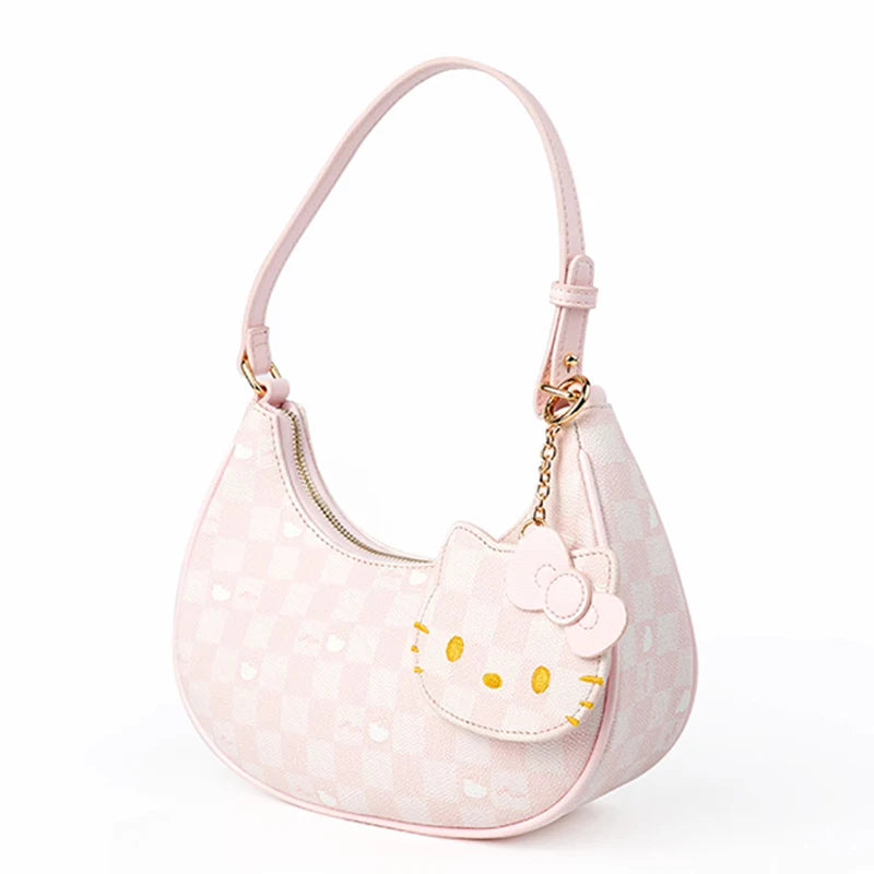 Kawaii Underarm Bags, Zipper Shoulder Bags, Women
