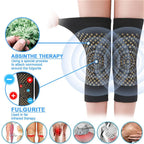 Extended Knee Brace, Latex Construction, Self-Heating