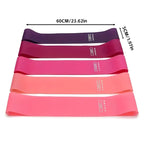 5 Piece Exercise Resistance Bands