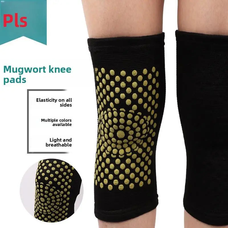 Extended Knee Brace, Latex Construction, Self-Heating