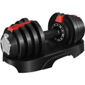 Adjustable Dumbbell Set 28/40/52.5/90LBS, Anti-Slip Handle & Tray,