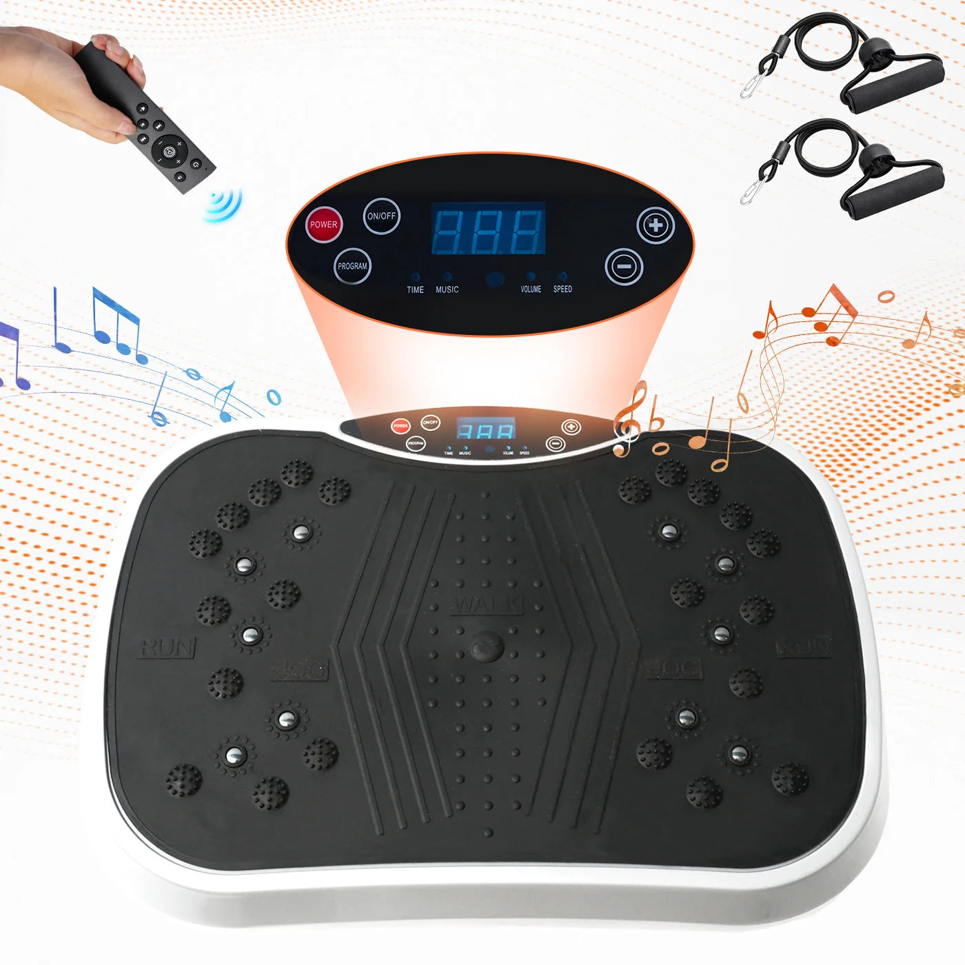 Vibration Plate Exercise Machine Portable Fat-Burning