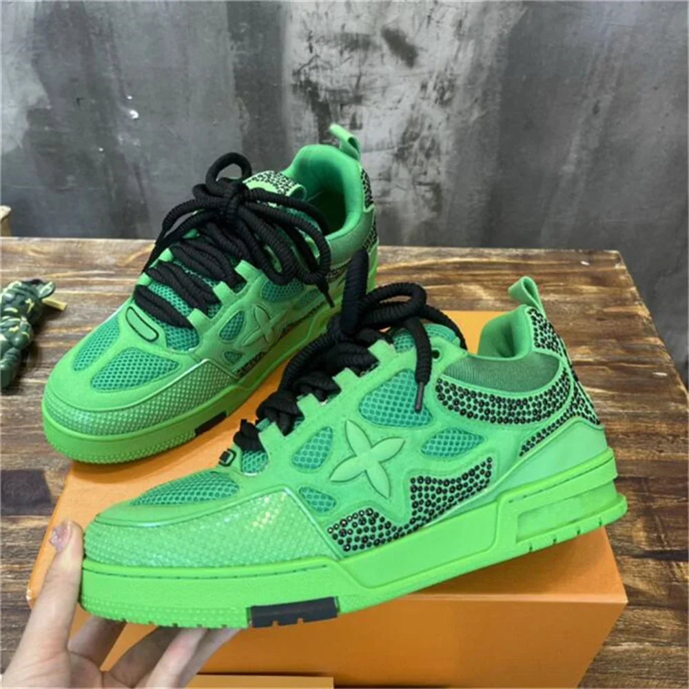 Skate Sneakers Runner Shoe Outdoor Leather Unisex