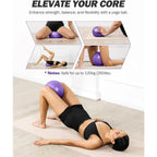 Pilates Bar, Resistance Bands, Unisex, Stainless Steel