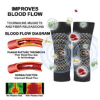 Extended Knee Brace, Latex Construction, Self-Heating