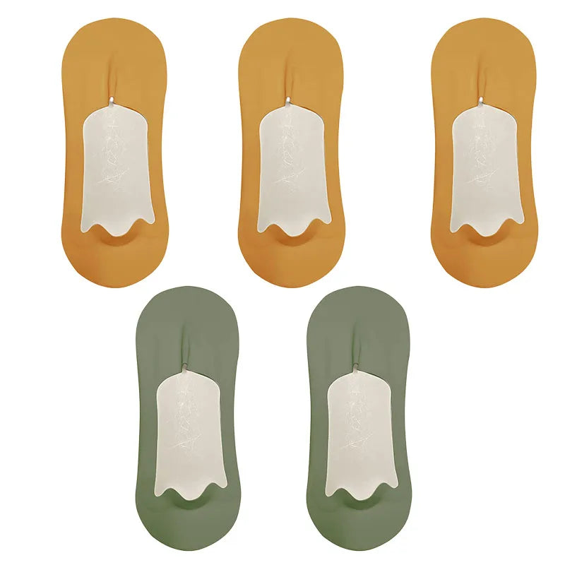 5 pairs Men's Socks Cotton Breathable Ultra-thin