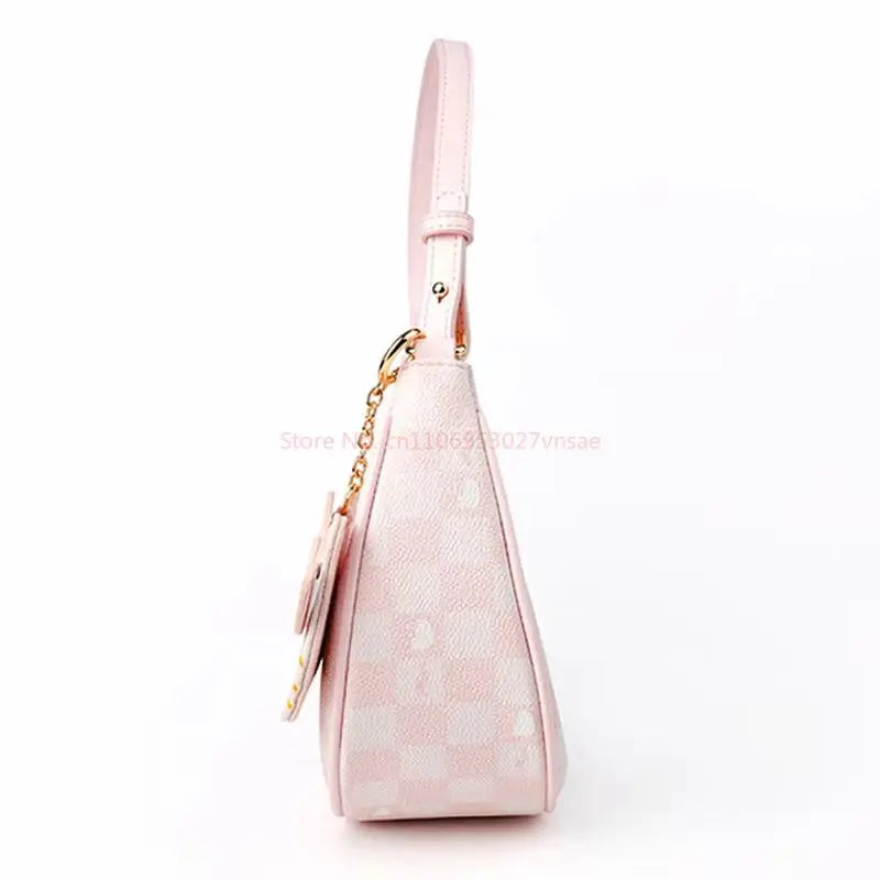 Kawaii Underarm Bags, Anime Zipper, Shoulder, Women