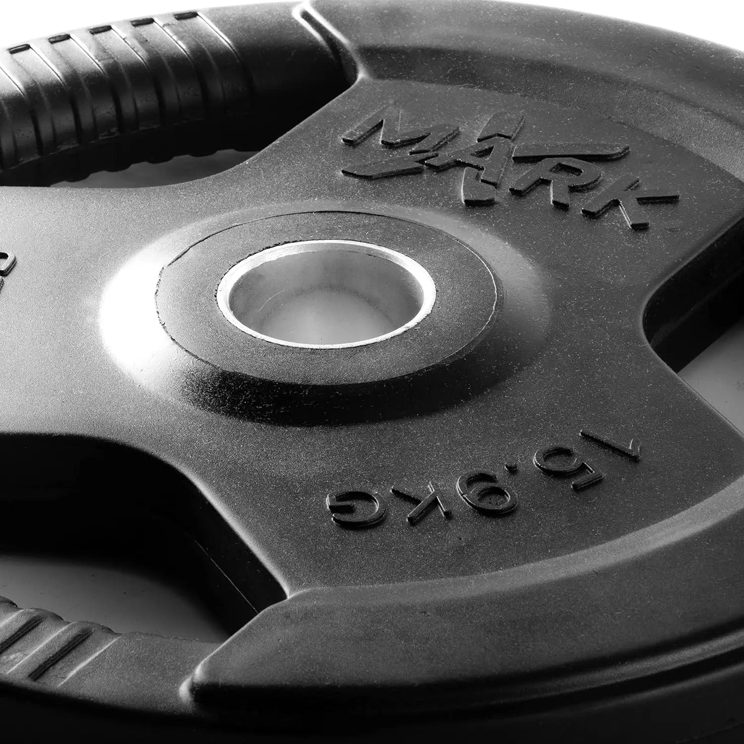 Rubber Coated Exercise Weights for Barbell, Set of Weight Plates,