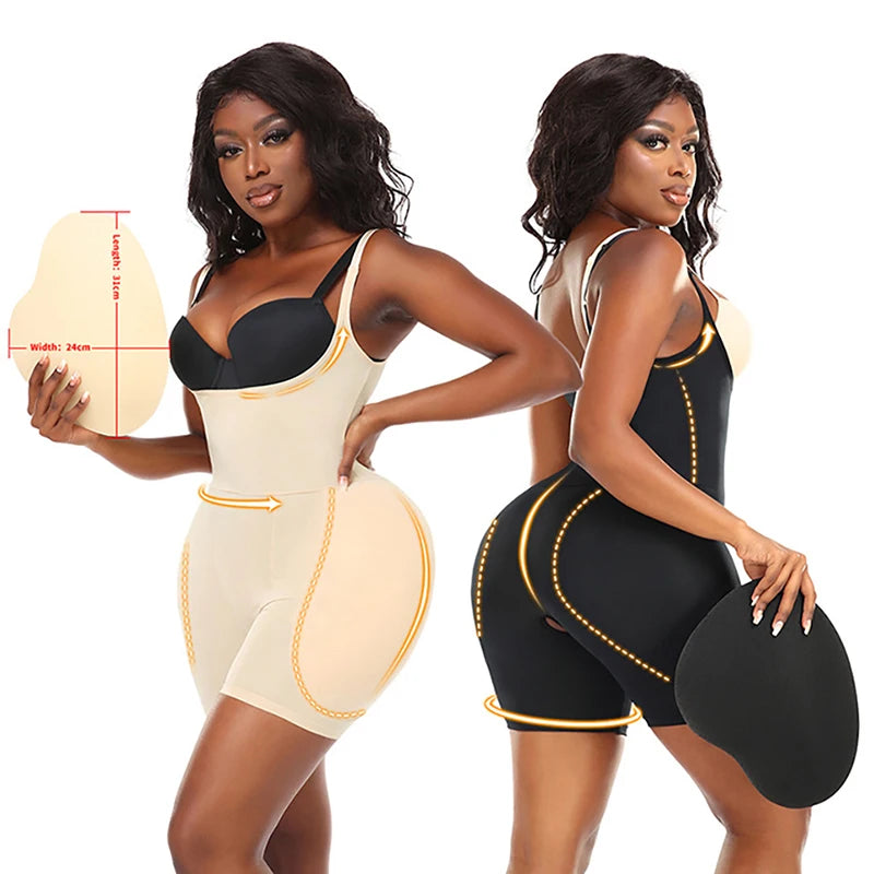 Women Butt Lifting Shapewear, Side Hip Pads,