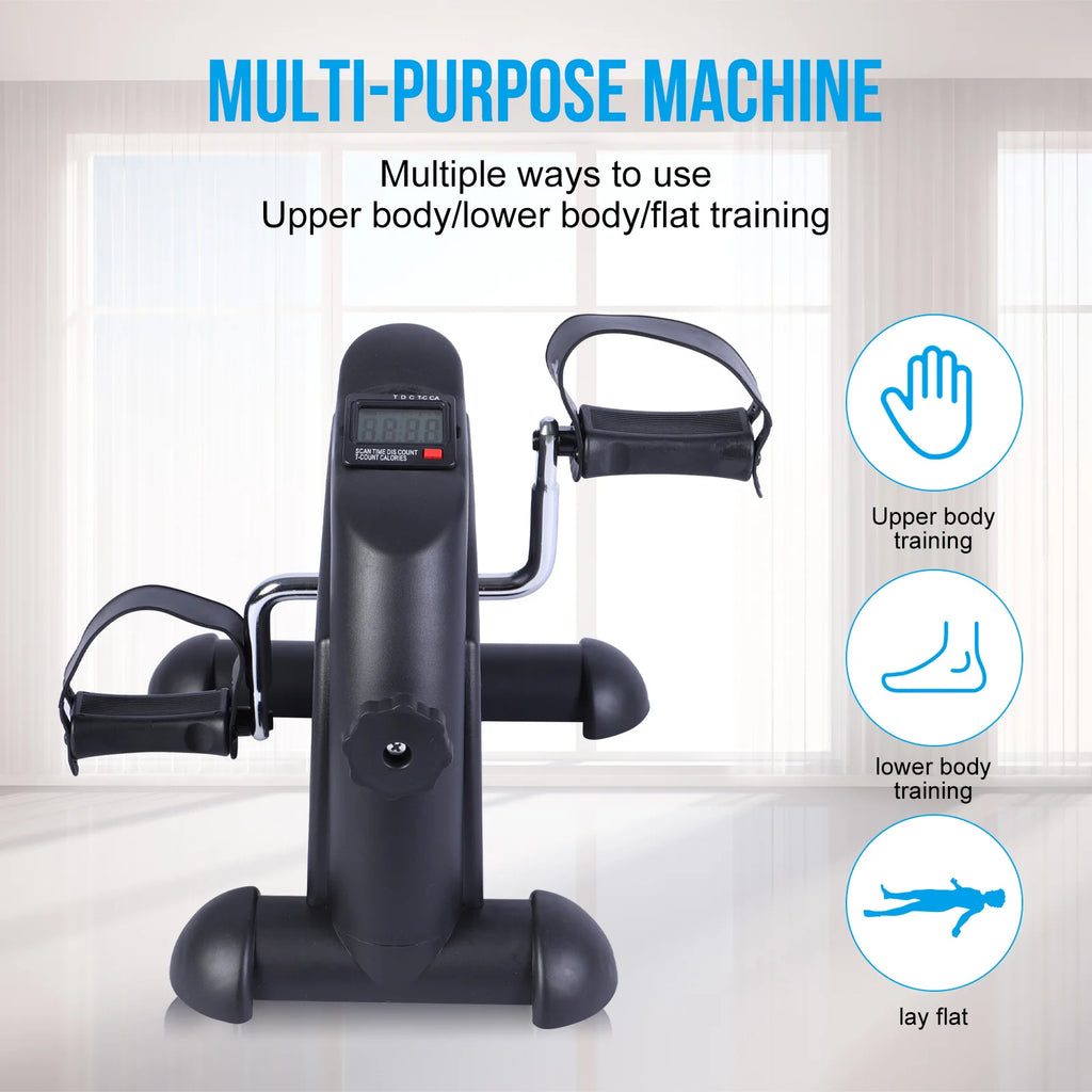 Stepper Exercise Bike LCD Screen Portable Multi-Function