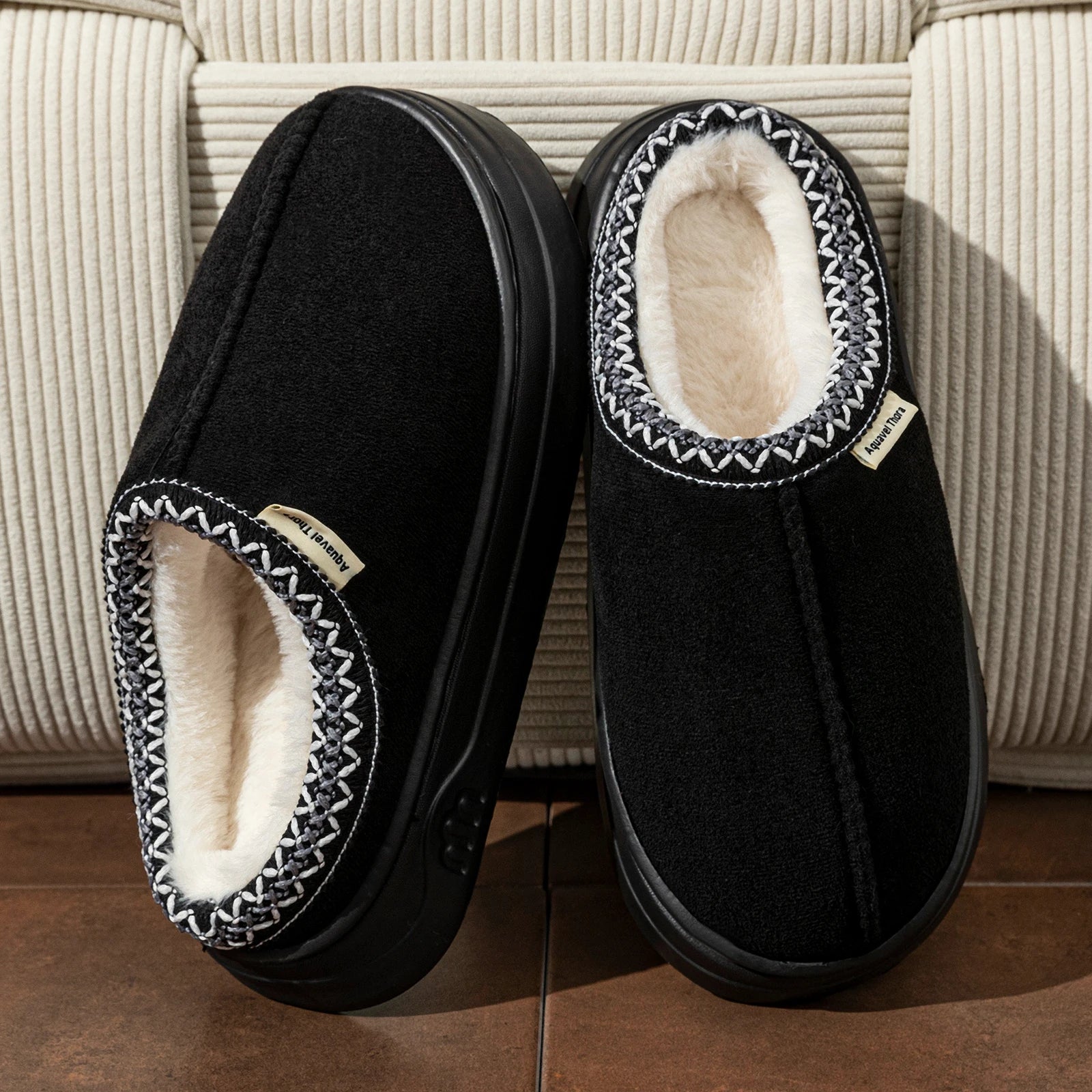 Unisex Slippers, Outdoor Indoor Warm Comfort