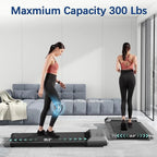 300lbs Treadmill for Home 2.5HP